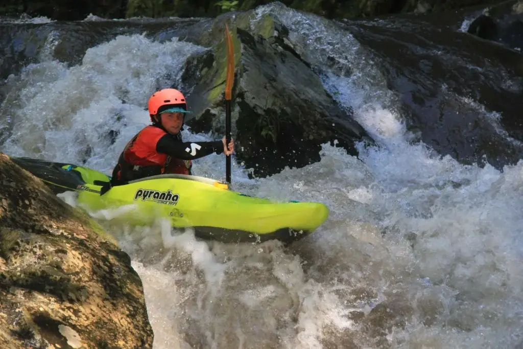 Kayaking in the South East.