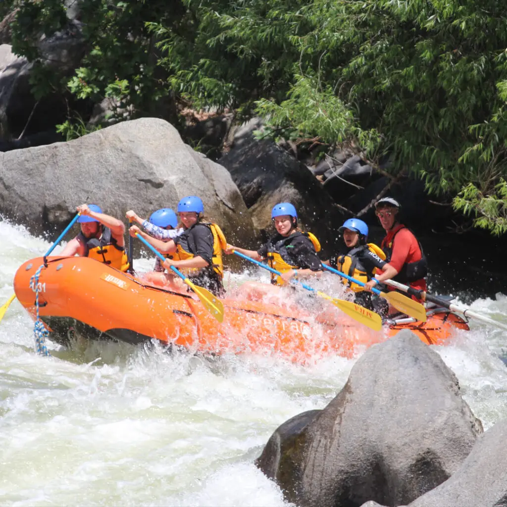 Rafting the Kern River with Sierra South